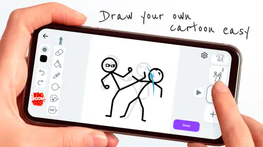 Stickman: Zeichne Animation screenshot