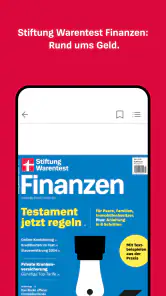 Stiftung Warentest screenshot