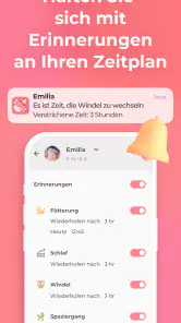 Stillen Tracker & Babytagebuch screenshot