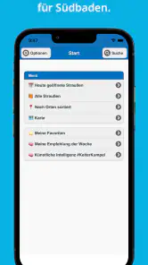 Straußenführer Südbaden screenshot