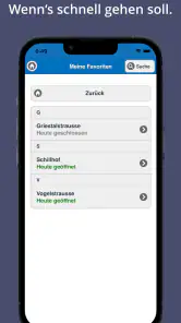 Straußenführer Südbaden screenshot