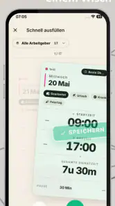 StundenApp screenshot