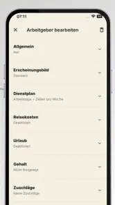 StundenApp screenshot