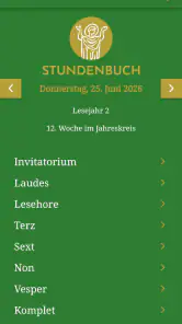 Stundenbuch - Stundengebet screenshot
