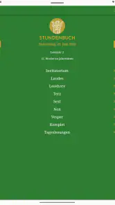 Stundenbuch - Stundengebet screenshot