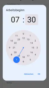 Stundenrechner screenshot