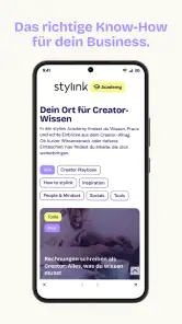 stylink – dein Creator Tool screenshot