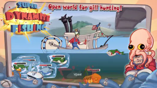 Super Dynamite Fishing Premium screenshot