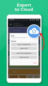 Super einfache Einkaufsliste screenshot