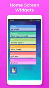 Super einfache Einkaufsliste screenshot