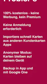 SuperCards: Kundenkarten App screenshot