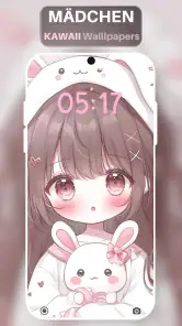 Süße Kawaii Hintergrundbildern screenshot