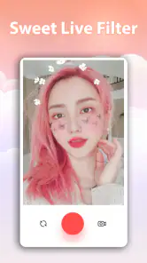 Sweet Live Filter Face Camera screenshot