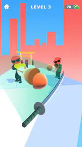 Sword Play! Ninja-Schlitzer 3D screenshot