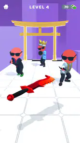 Sword Play! Ninja-Schlitzer 3D screenshot