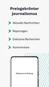 SZ Nachrichten screenshot