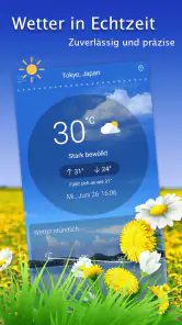 Tägliche Wettervorhersage screenshot
