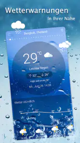 Tägliche Wettervorhersage screenshot