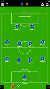 Taktikboard für Fußball screenshot