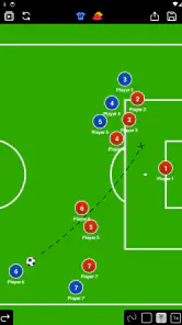 Taktikboard für Fußball screenshot