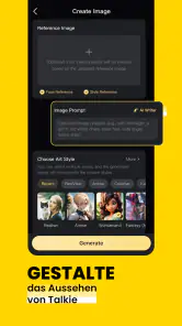 Talkie:Personalisierte KI-Chat screenshot