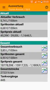 Tank-Datenbank screenshot