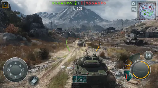 Tank Force: War Tank Games screenshot