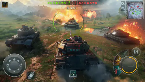 Tank Force: War Tank Games screenshot