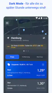TankenApp mit Benzinpreistrend screenshot