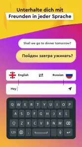 Tastaturübersetzer für Chat screenshot