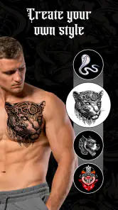 Tattoo Designs App, Tätowierer screenshot