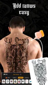 Tattoo Designs App, Tätowierer screenshot