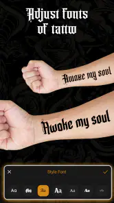 Tattoo Designs App, Tätowierer screenshot
