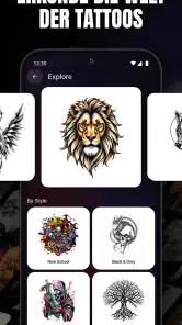 TattooInk: AI Tattoo Designer screenshot
