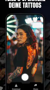 TattooInk: AI Tattoo Designer screenshot
