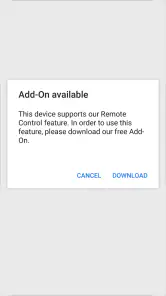 TeamViewer Universal Add-On screenshot