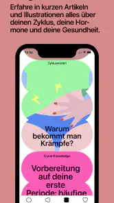 Teena - Perioden-App für Teens screenshot