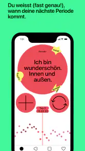 Teena - Perioden-App für Teens screenshot