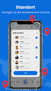 Telefonnummern-Tracker screenshot