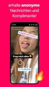 Tellonym: Anonyme Fragen screenshot