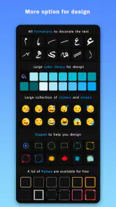 Text auf Foto -Bildbearbeitung screenshot