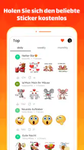TextSticker 2024 WAStickerApps screenshot