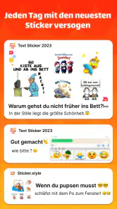 TextSticker 2024 WAStickerApps screenshot