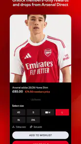 The Arsenal: Official App screenshot
