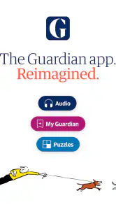 The Guardian - Live World News screenshot