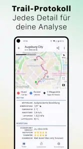 The Mantrailing App screenshot