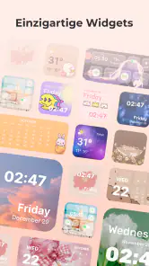 Themes: App Symbole, Widget screenshot