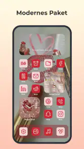 Themes: App Symbole, Widget screenshot