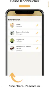 Thiru Rezepte & Einkaufsliste screenshot