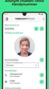 Threema. Der sichere Messenger screenshot